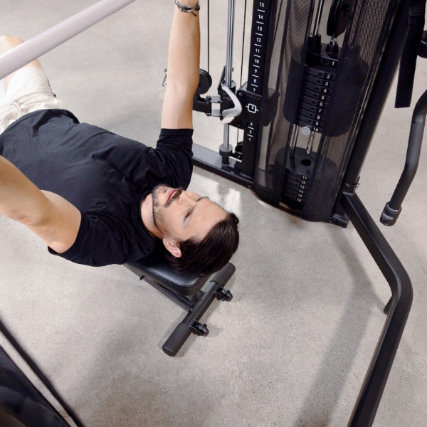 CENTR 3 HOME GYM FUNCTIONAL TRAINER (WITH SELECTORISED SMITH MACHINE)