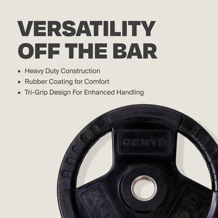 CENTR 136 KG OLYMPIC WEIGHT SET WITH BAR