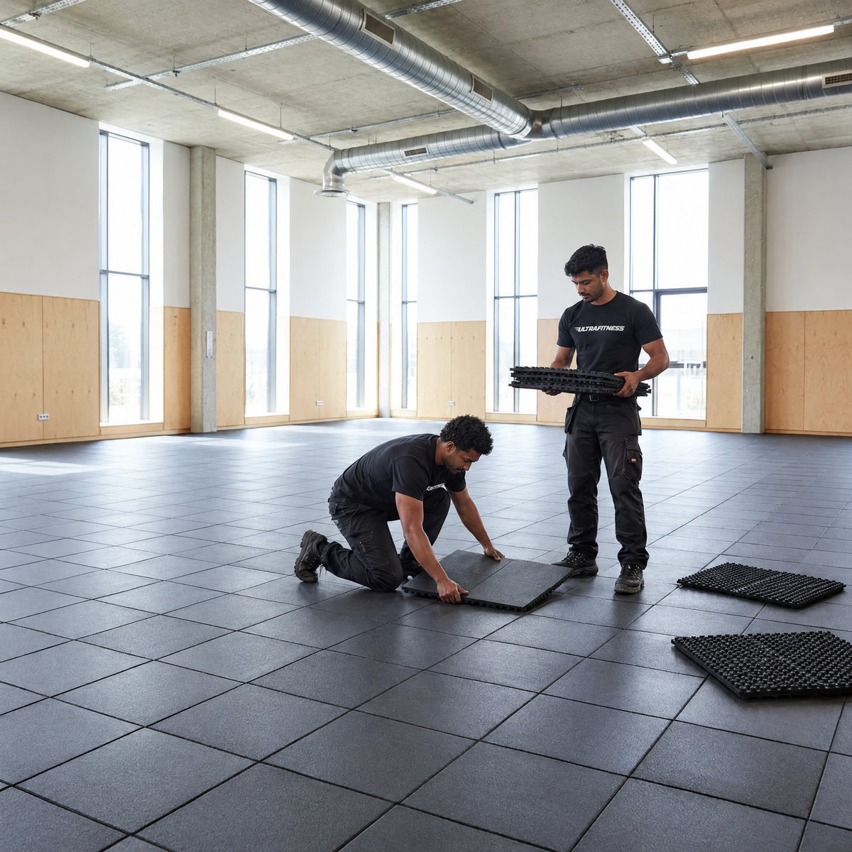 ULTRAFITNESS RUBBER TILES