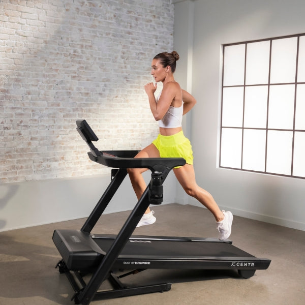 CENTR RUNR-S FOLDING TREADMILL WITH 10" TOUCHSCREEN