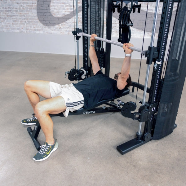 CENTR 3 HOME GYM FUNCTIONAL TRAINER (WITH SELECTORISED SMITH MACHINE)