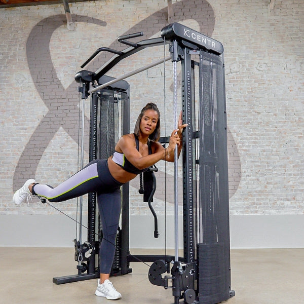 CENTR 3 HOME GYM FUNCTIONAL TRAINER (WITH SELECTORISED SMITH MACHINE)
