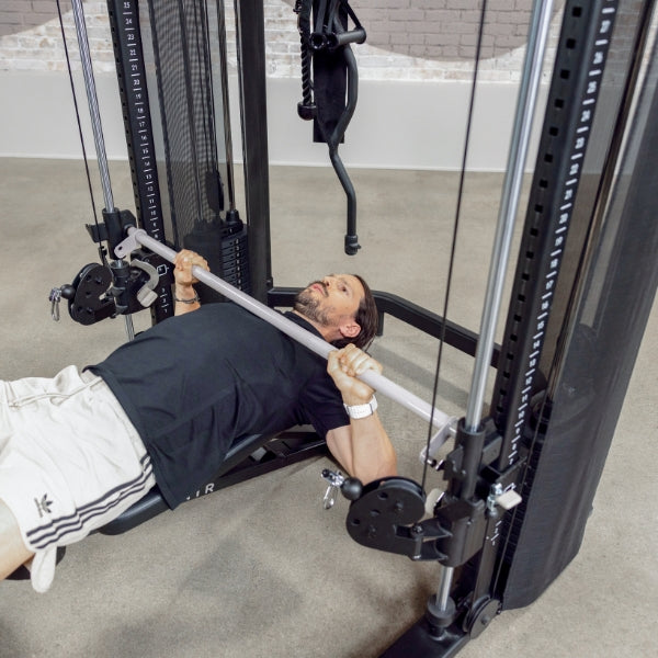 CENTR 3 HOME GYM FUNCTIONAL TRAINER (WITH SELECTORISED SMITH MACHINE)