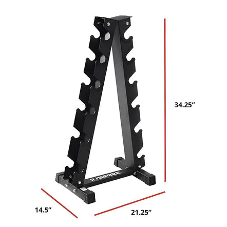 6-PAIR VERTICAL DUMBBELL RACK