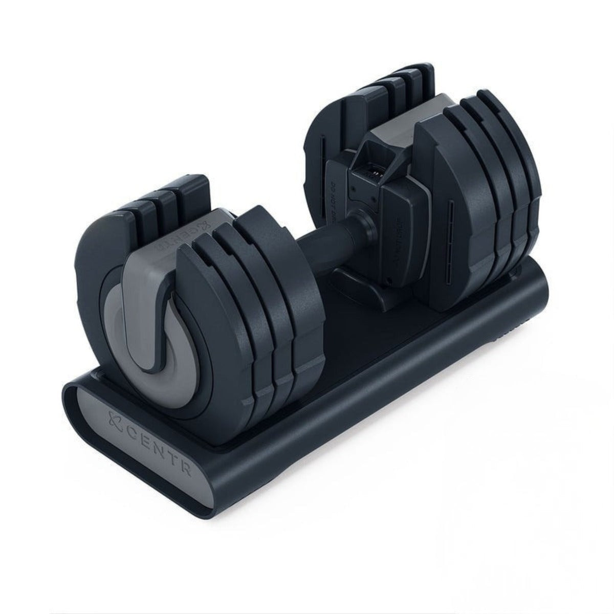 CENTR SMART STACK 50 ADJUSTABLE DUMBELL WEIGHT SET, 2 KG-22 KG (PAIR)