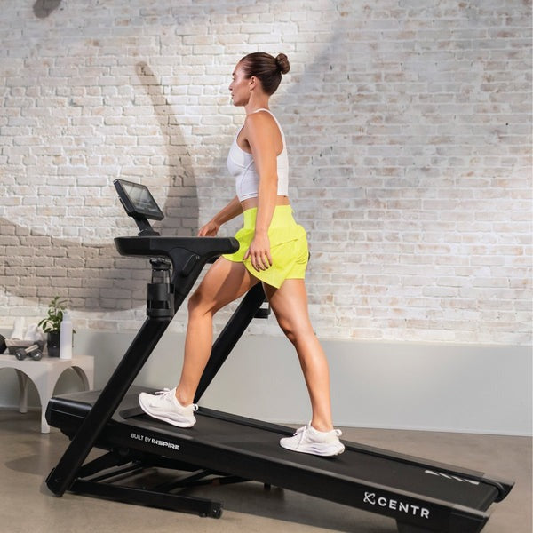 CENTR RUNR-S FOLDING TREADMILL WITH 10" TOUCHSCREEN