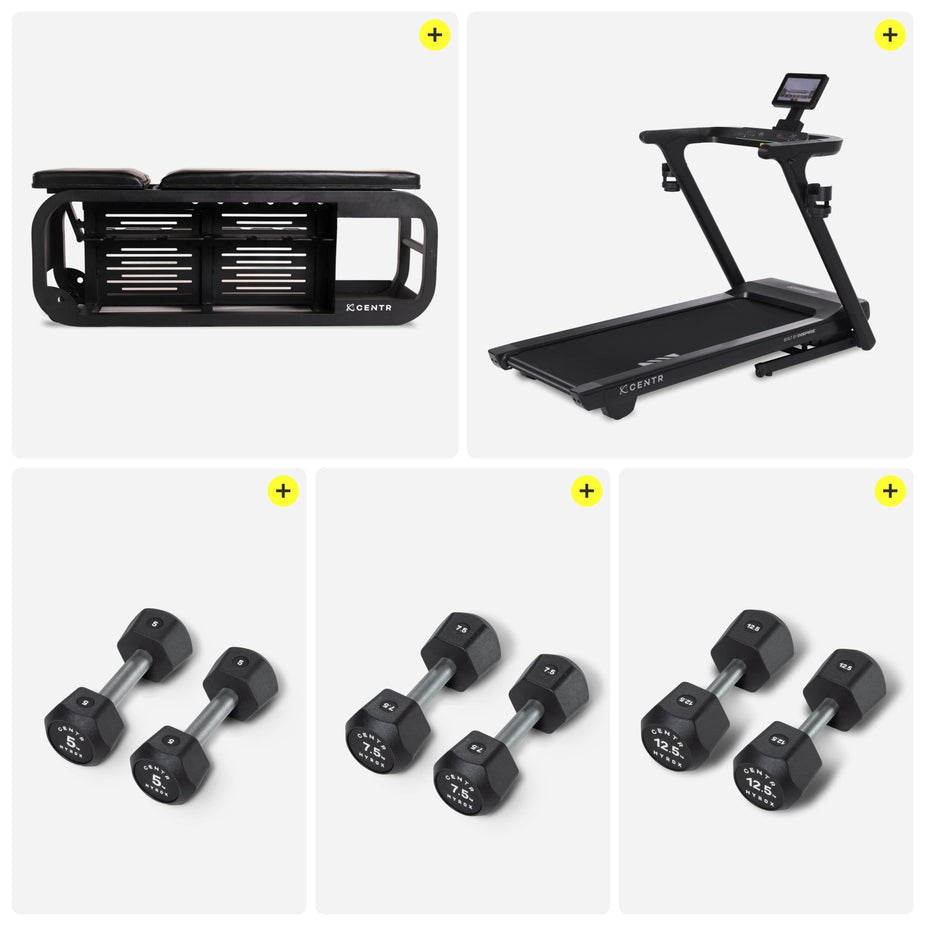 DUMBBELL & TREAD HYBRID PERFORMANCE BUNDLE