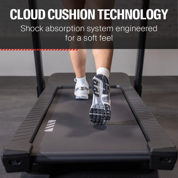 INSPIRE SERIES T4S FOLDING TREADMILL WITH 10" SCREEN